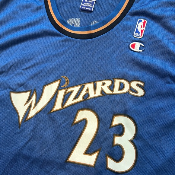Authentic Champion / NBA / Washington Wizards / Michael Jordan Jersey (LIKE NEW) - Picture 6 of 7